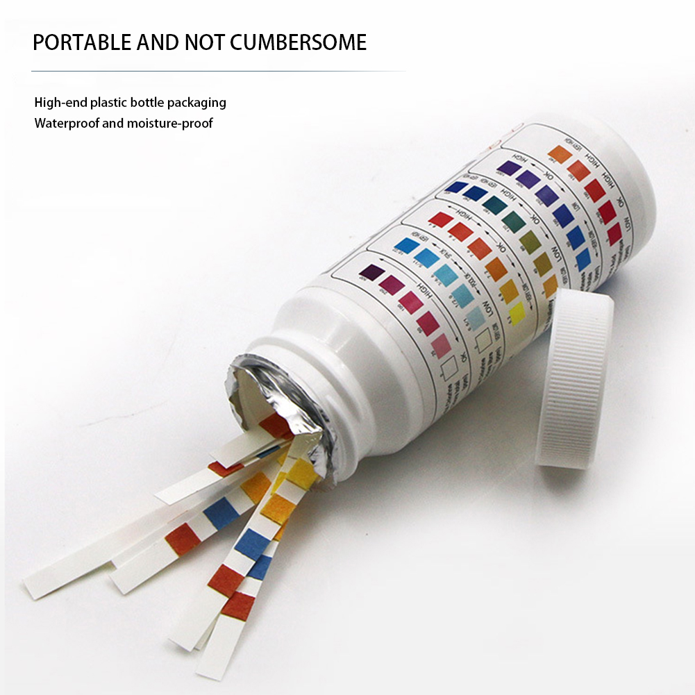 50/100pcs Water Test PH Strips - Marine Test Kit ulasan dan harga