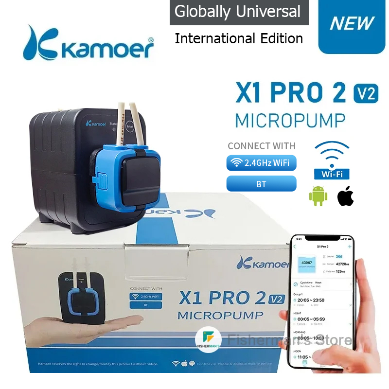 Kamoer X1 PRO 2 V2 WiFi Blueto - Marine Aquarium Equipment ulasan dan harga