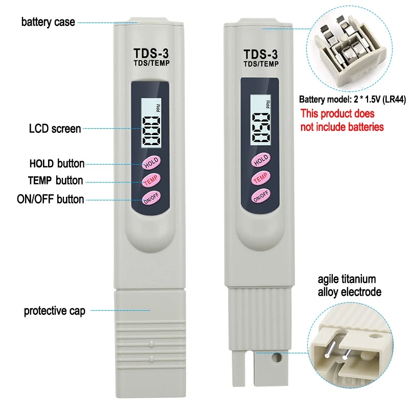 1/3 Pcs Portable LCD Digital T - Marine Aquarium Equipment ulasan dan harga