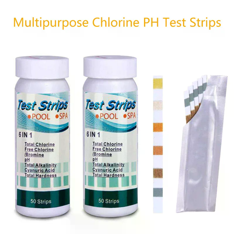 50 Pcs/Bottle 6 In 1 Multipurp - Marine Test Kit ulasan dan harga