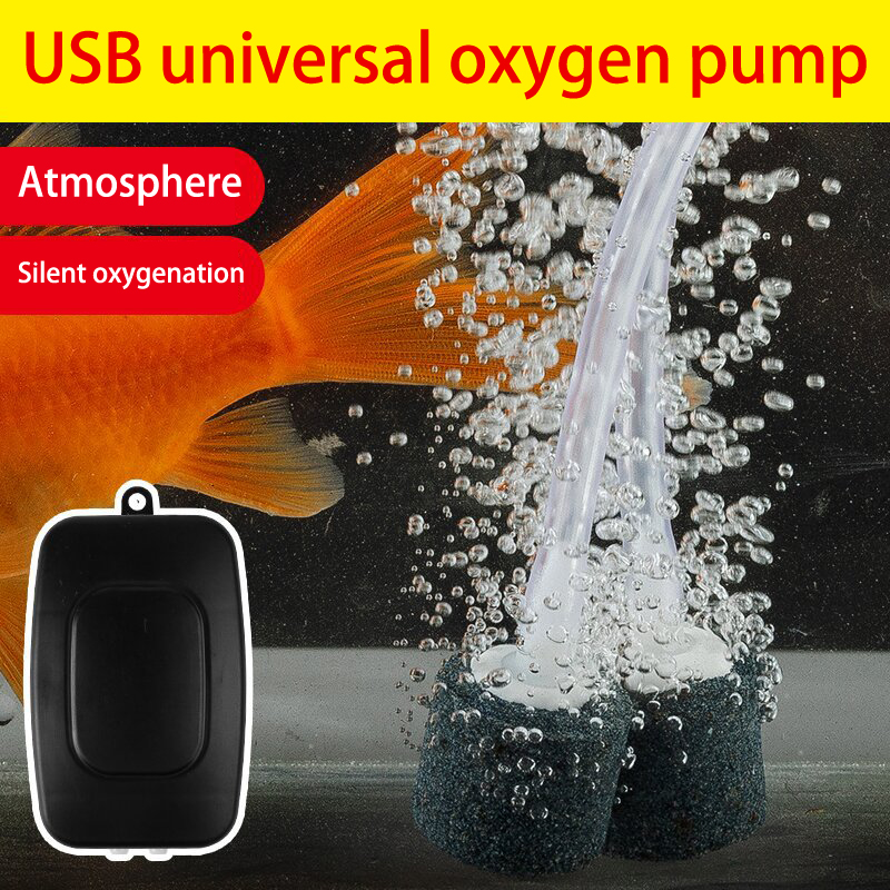 Mini Aquarium Air Pump Kit Oxy - Marine Aquarium Equipment ulasan dan harga