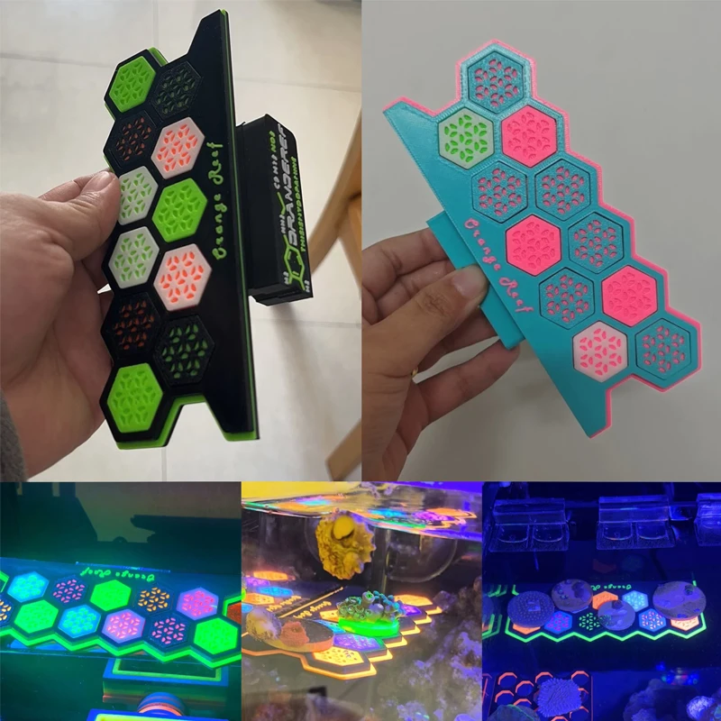 Aquarium Fluorescent Magnetic  - Coral Frag Plug ulasan dan harga