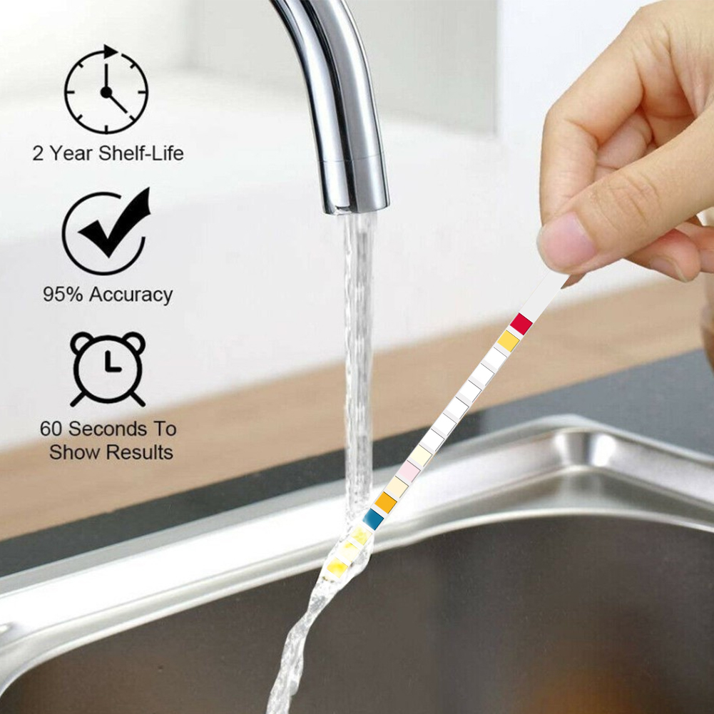 Yieryi 16 in 1 Water Test Stri - Marine Test Kit ulasan dan harga