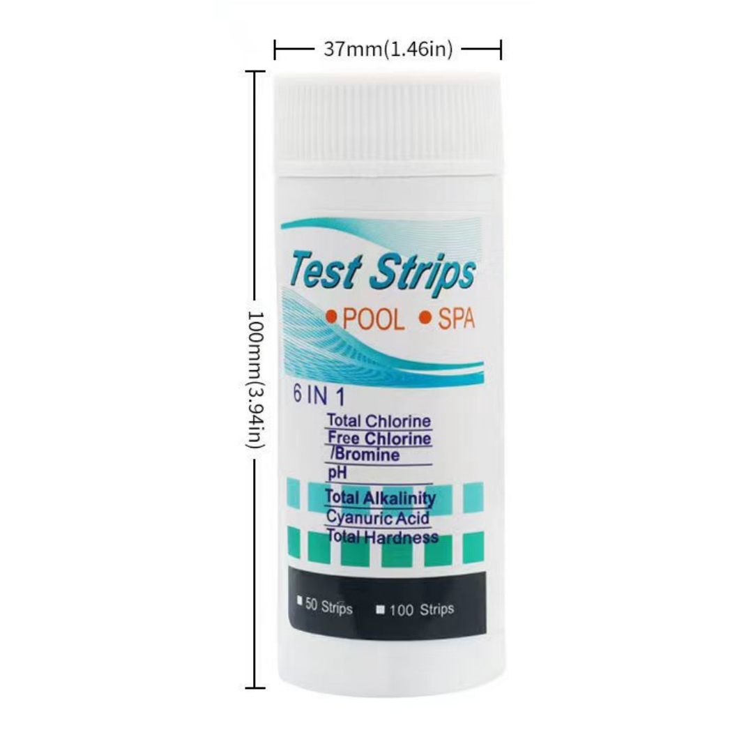 6-in-1 Pool & Spa Water Test S - Marine Aquarium Bacteria ulasan dan harga