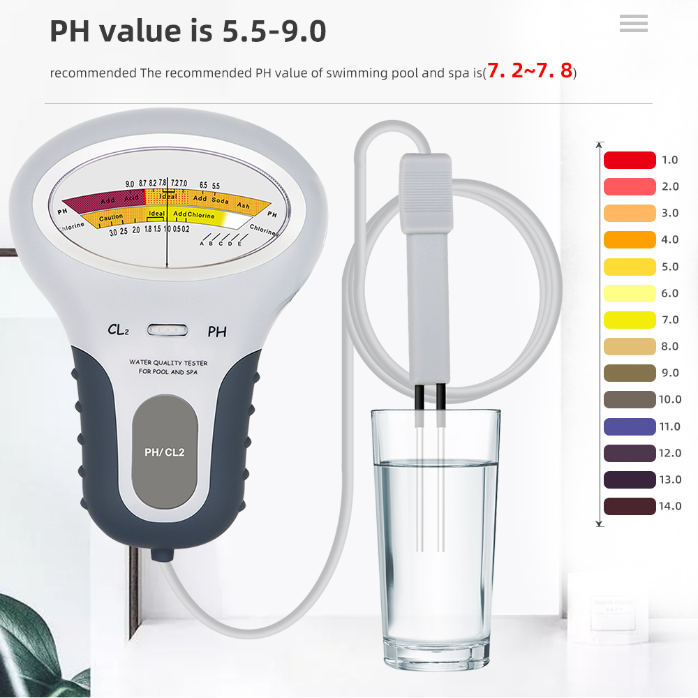 2 In 1 Chlorine Detector PH &  - Marine Test Kit ulasan dan harga