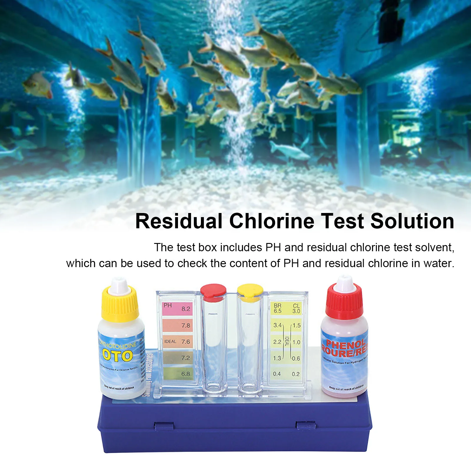 Testing Pipe Water Quality Tes - Marine Test Kit ulasan dan harga