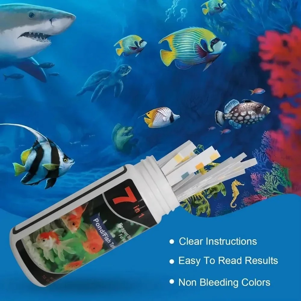 Aquarium Test Strip  PH Qualit - Marine Test Kit ulasan dan harga
