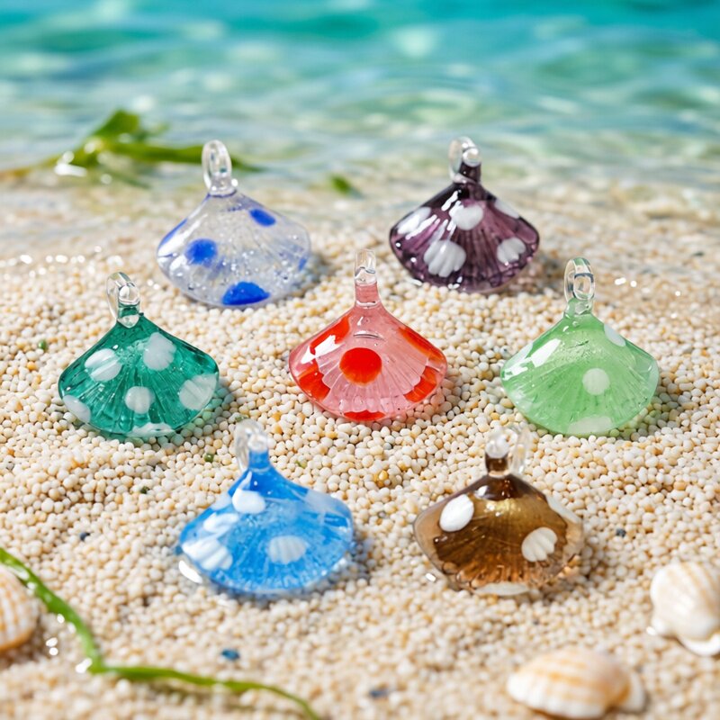 Colorful Mini Sea Shell Charm  - Marine Aquarium & Regional Centre ulasan dan harga