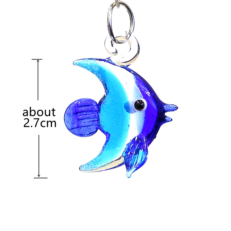 2pcs Mini Fish Glass Pendant C - Marine Aquarium & Regional Centre ulasan dan harga