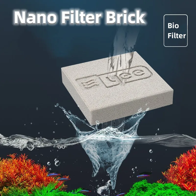 1/2pcs Fish Tank Nano Ceramic  - Marine Aquarium Bacteria ulasan dan harga