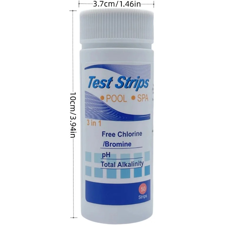 Chlorine PH Test Strips SPA Sw - Marine Test Kit ulasan dan harga