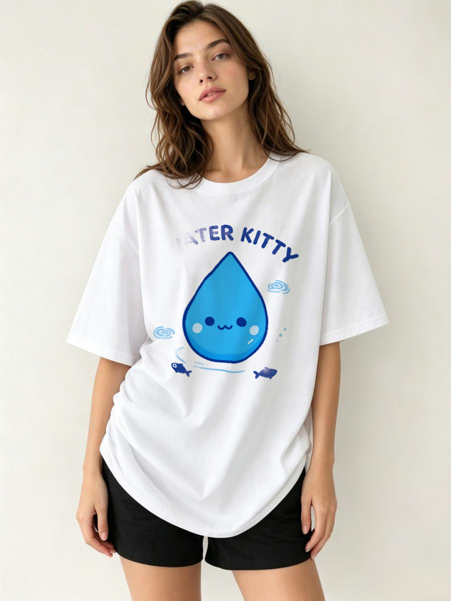 T Shirts Woman Sateen Lustrous - Marine Aquarium Exhibition ulasan dan harga