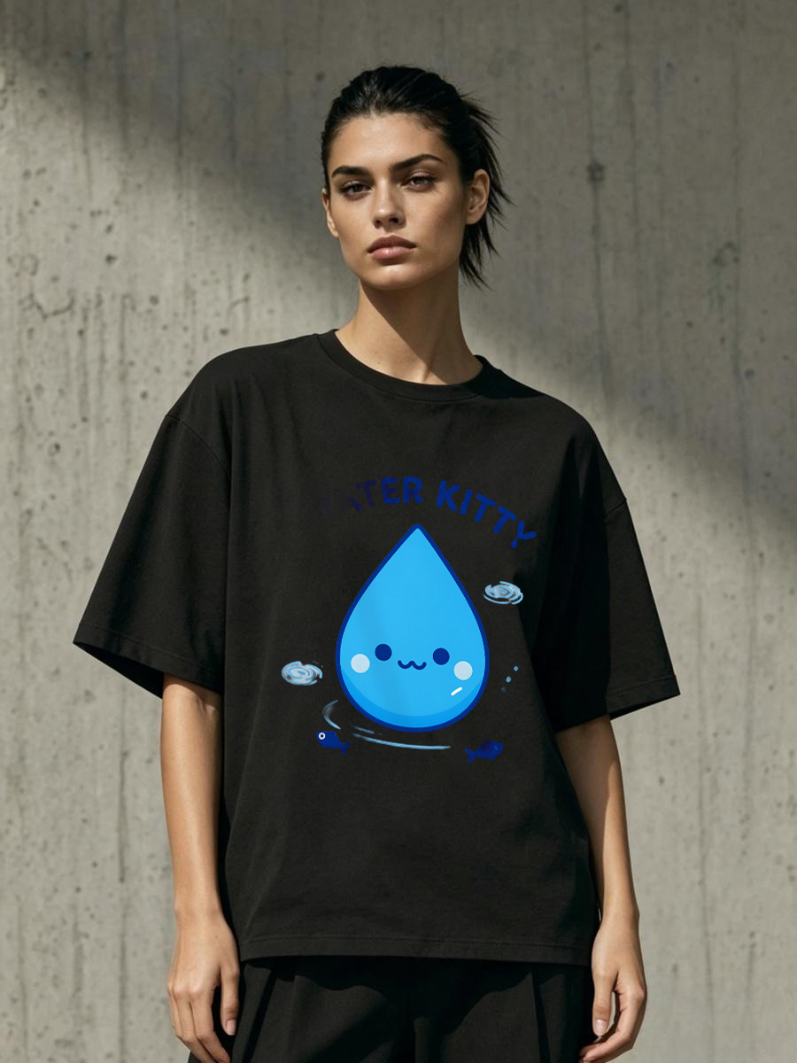 T Shirts Woman Sateen Lustrous - Marine Aquarium Exhibition ulasan dan harga